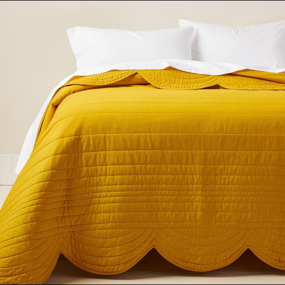 King Sized Scalloped Edge Quilt - Opalhouse™ x Jungalow™